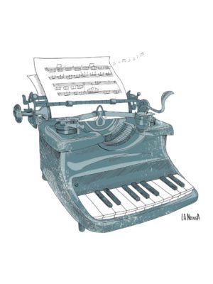 PARTITURA M/C Azul Egeo Pig.