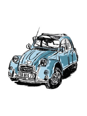 MINI 2 CV M/C Gris Medio Pig.