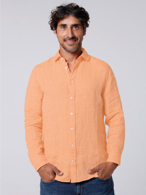 CAMISA LINO M/L Damasco