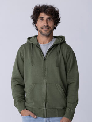 OVAL NANSA Jer. Cremallera Bordado Verde Fresno Pig.