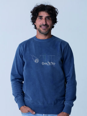 HALLEY Jer. C/R Azul Noche Pig.